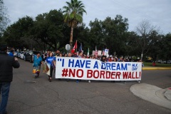 MLK #No Border Wall March - January 20, 2020